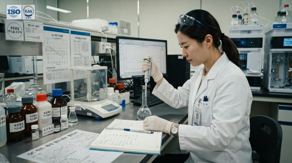 희석배수 결정 관련 이미지