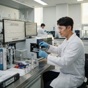 시료 위치 효과 관련 이미지